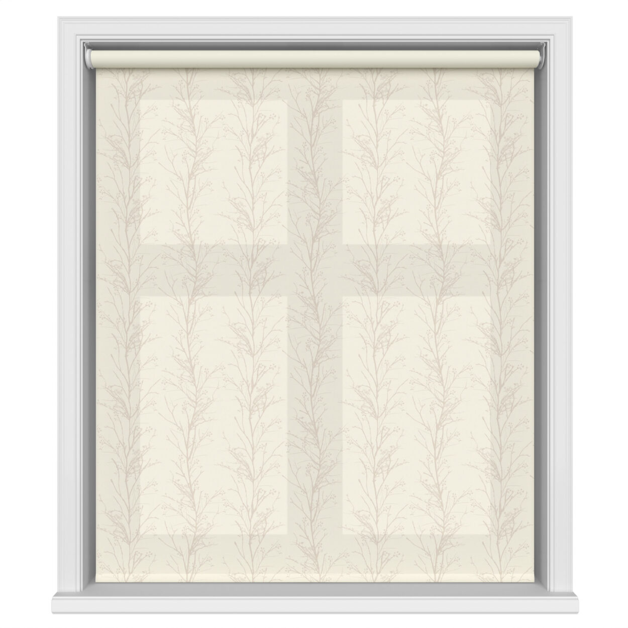 Barewood Ecru Motorised Roller Blind - Image 2