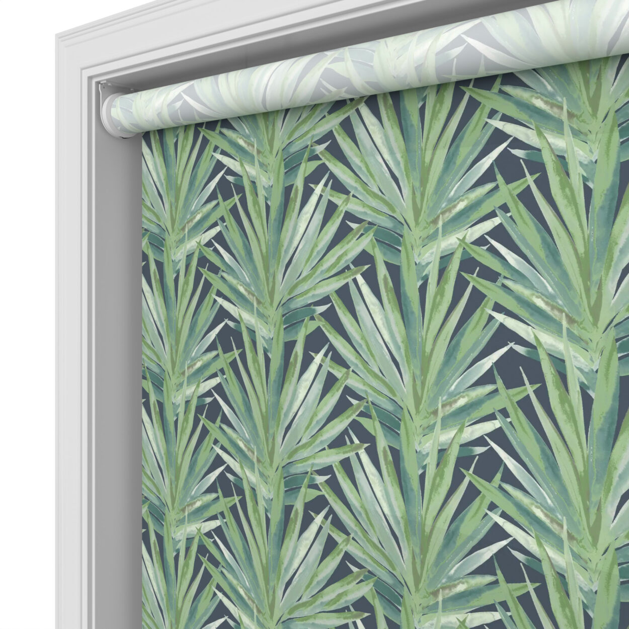 Oasis Dark Rumba Motorised Roller Blind - Image 5