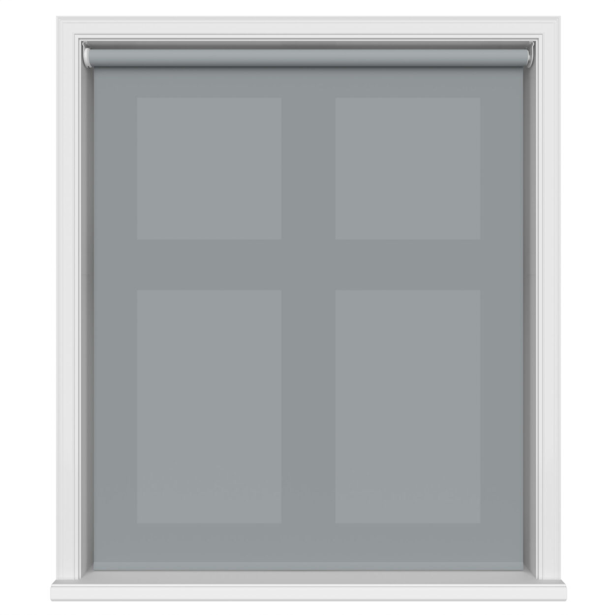 Haven Ash Smoke Motorised Roller Blind - Image 2