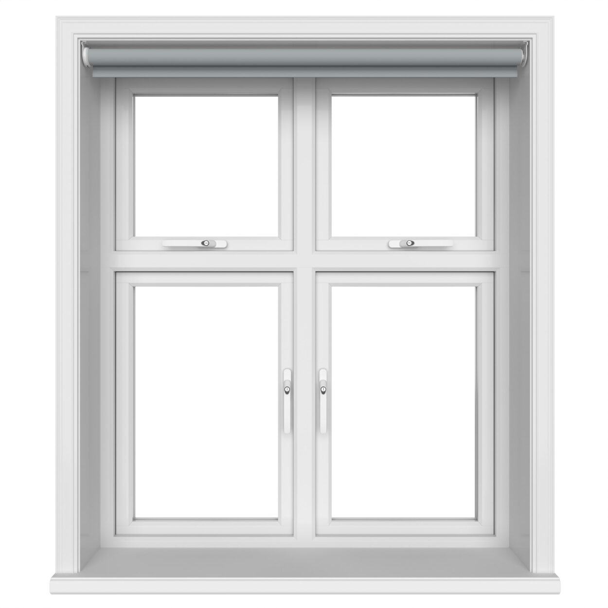 Haven Ash Smoke Motorised Roller Blind - Image 4