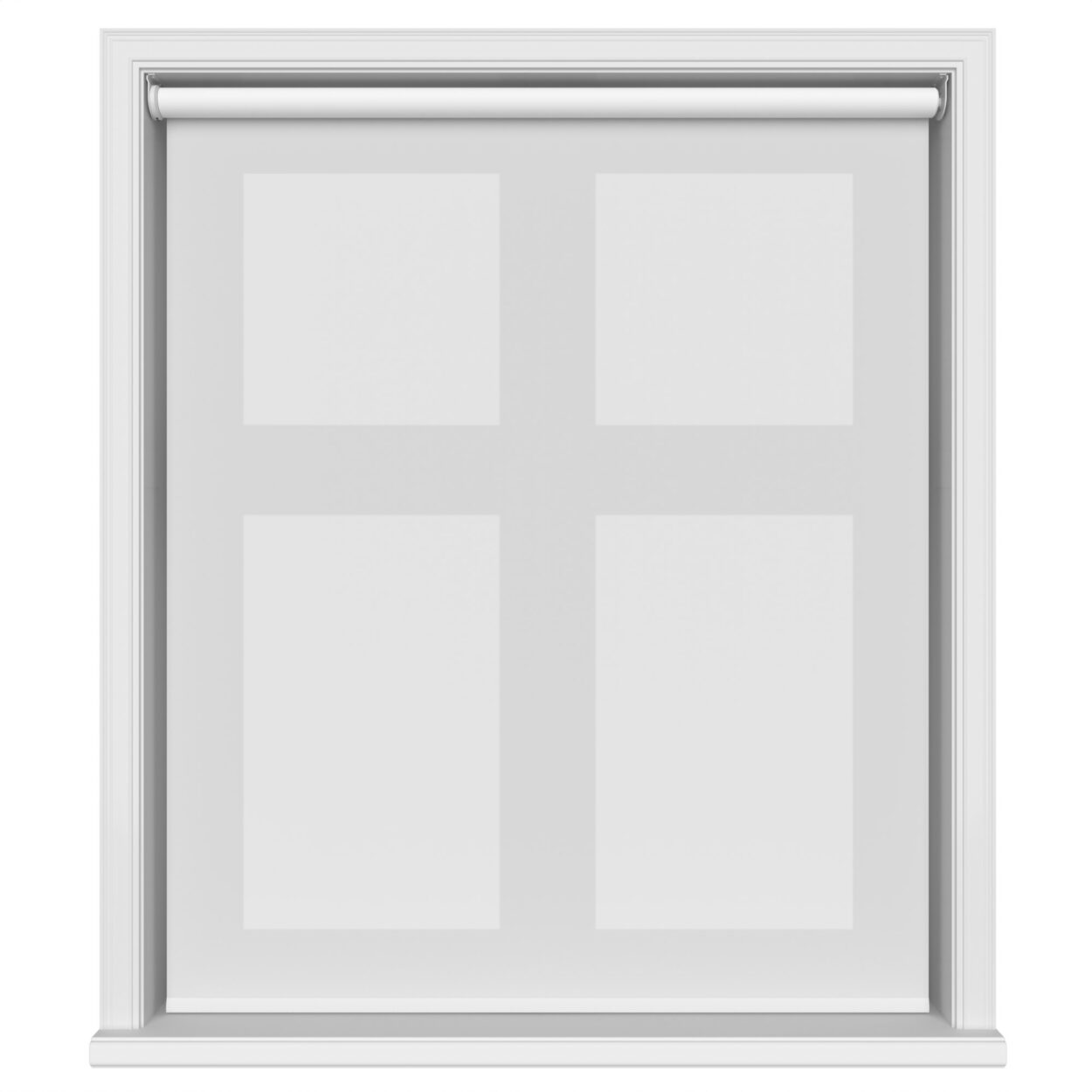 Haven Snowfall Motorised Roller Blind - Image 2