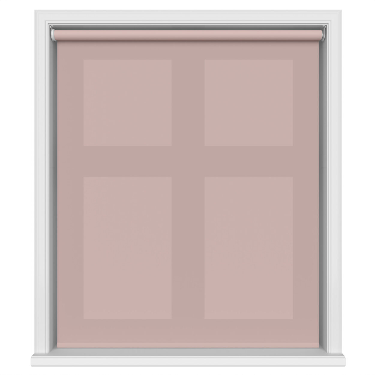 Dover Blush Pink Motorised Roller Blind - Image 2
