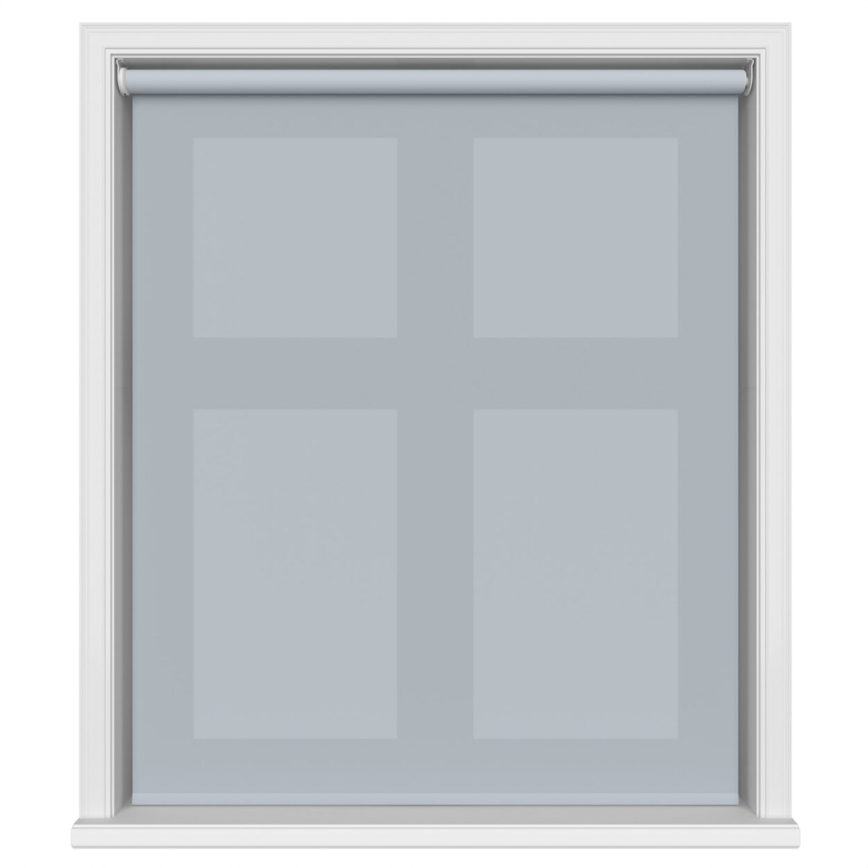 Dover Skyline Blue Motorised Roller Blind - Image 2