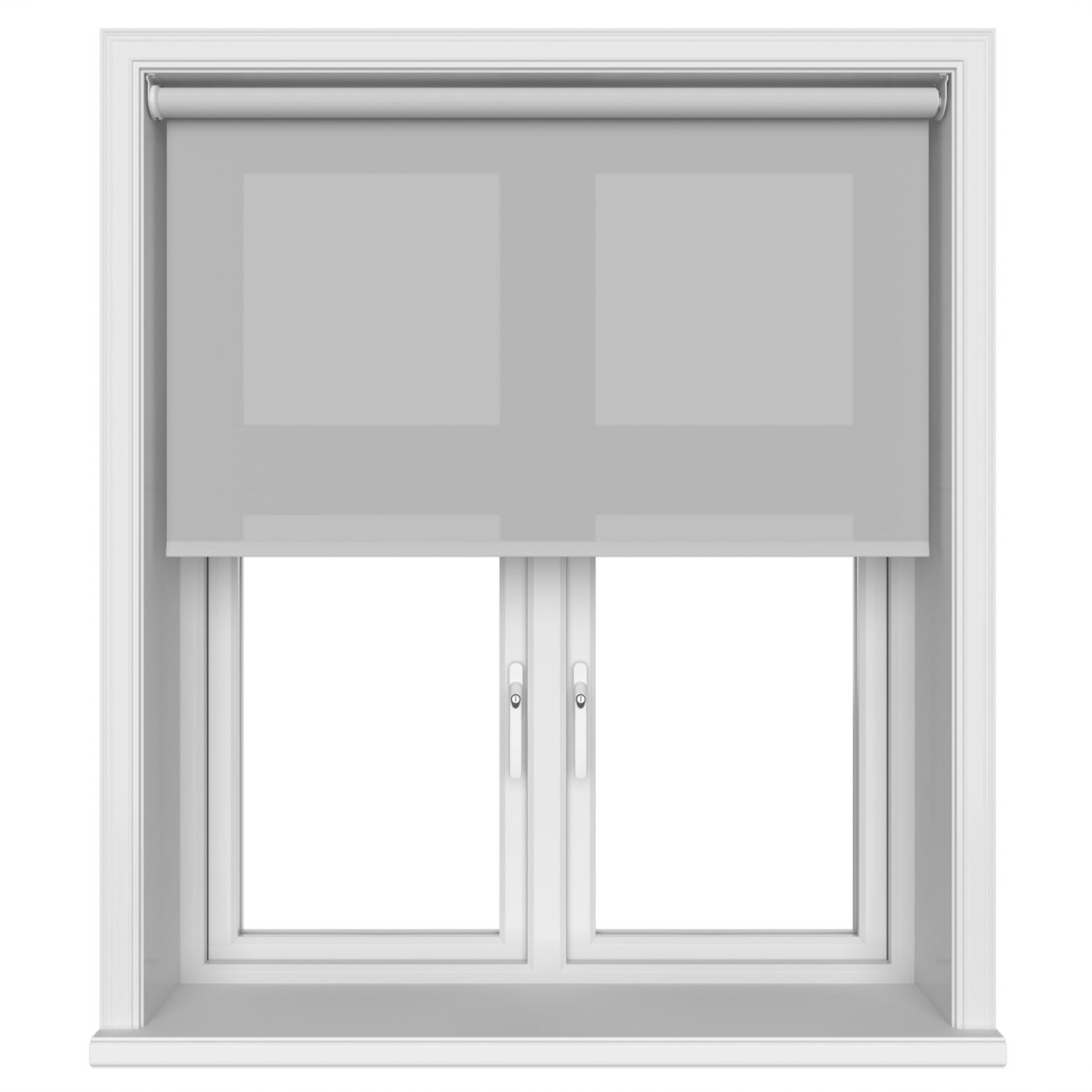 Dover Light Grey Motorised Roller Blind - Image 3