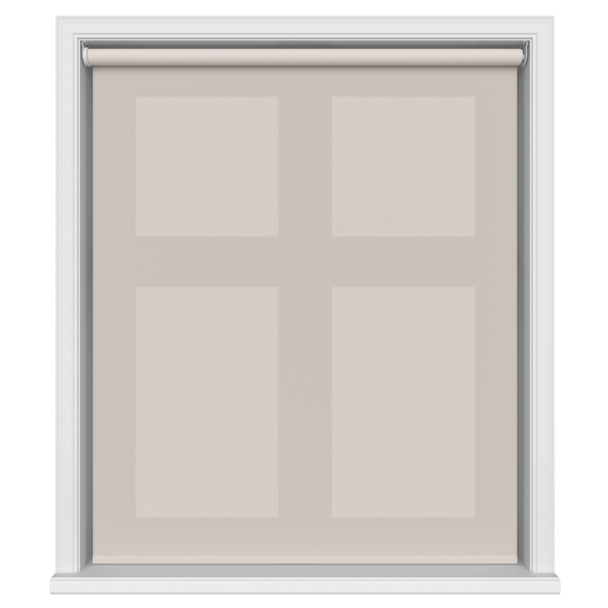 Dover Soft Dove Motorised Roller Blind - Image 2