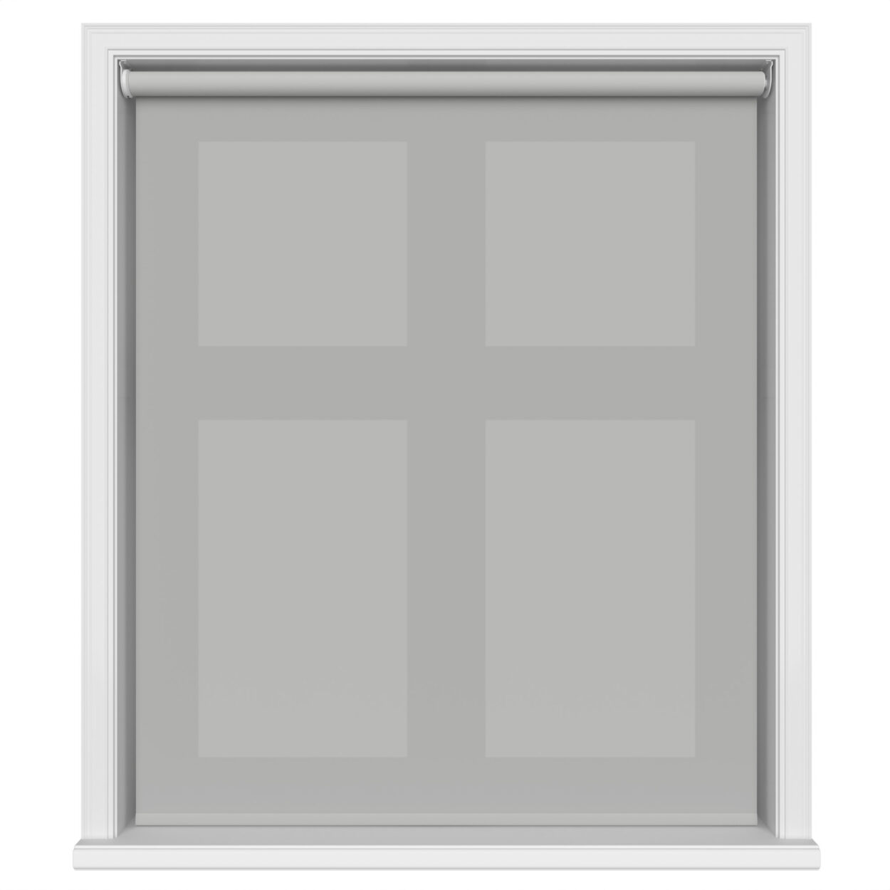 Dover Stone Grey Motorised Roller Blind - Image 2