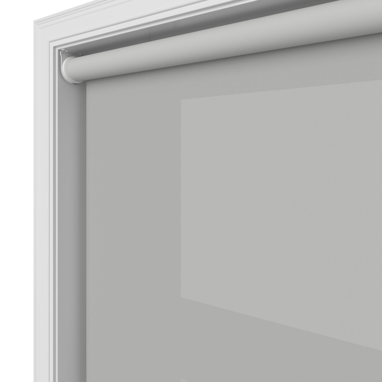 Dover Stone Grey Motorised Roller Blind - Image 5