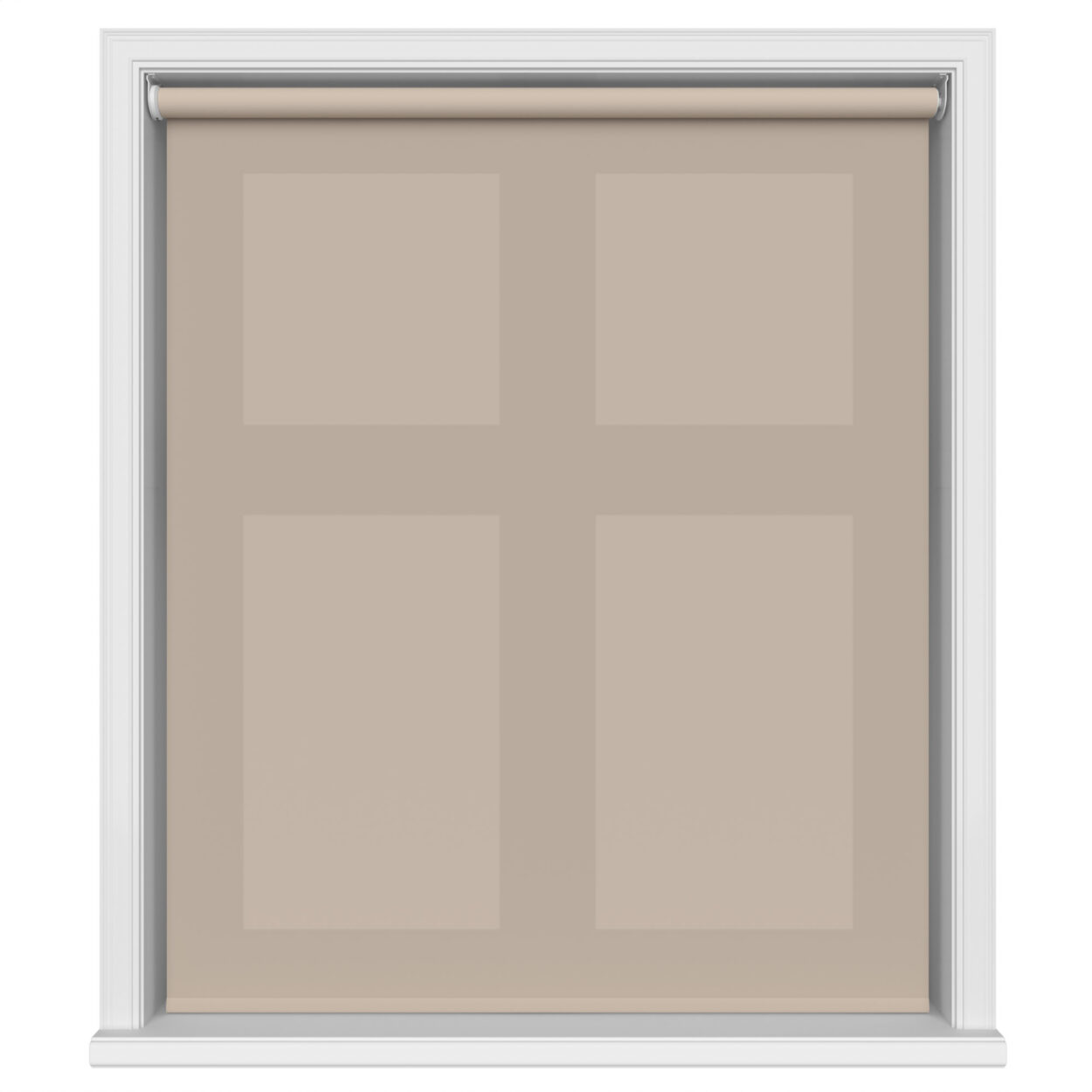 Dover Sandy Beige Motorised Roller Blind - Image 2