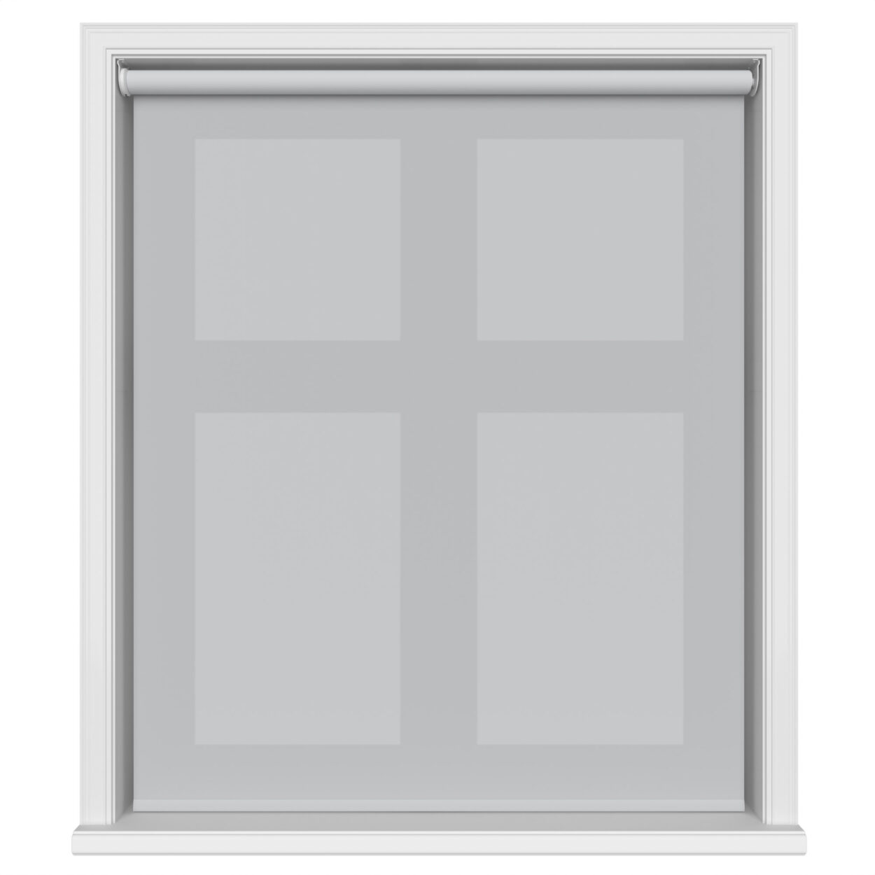 Dover Subtle Grey Motorised Roller Blind - Image 2
