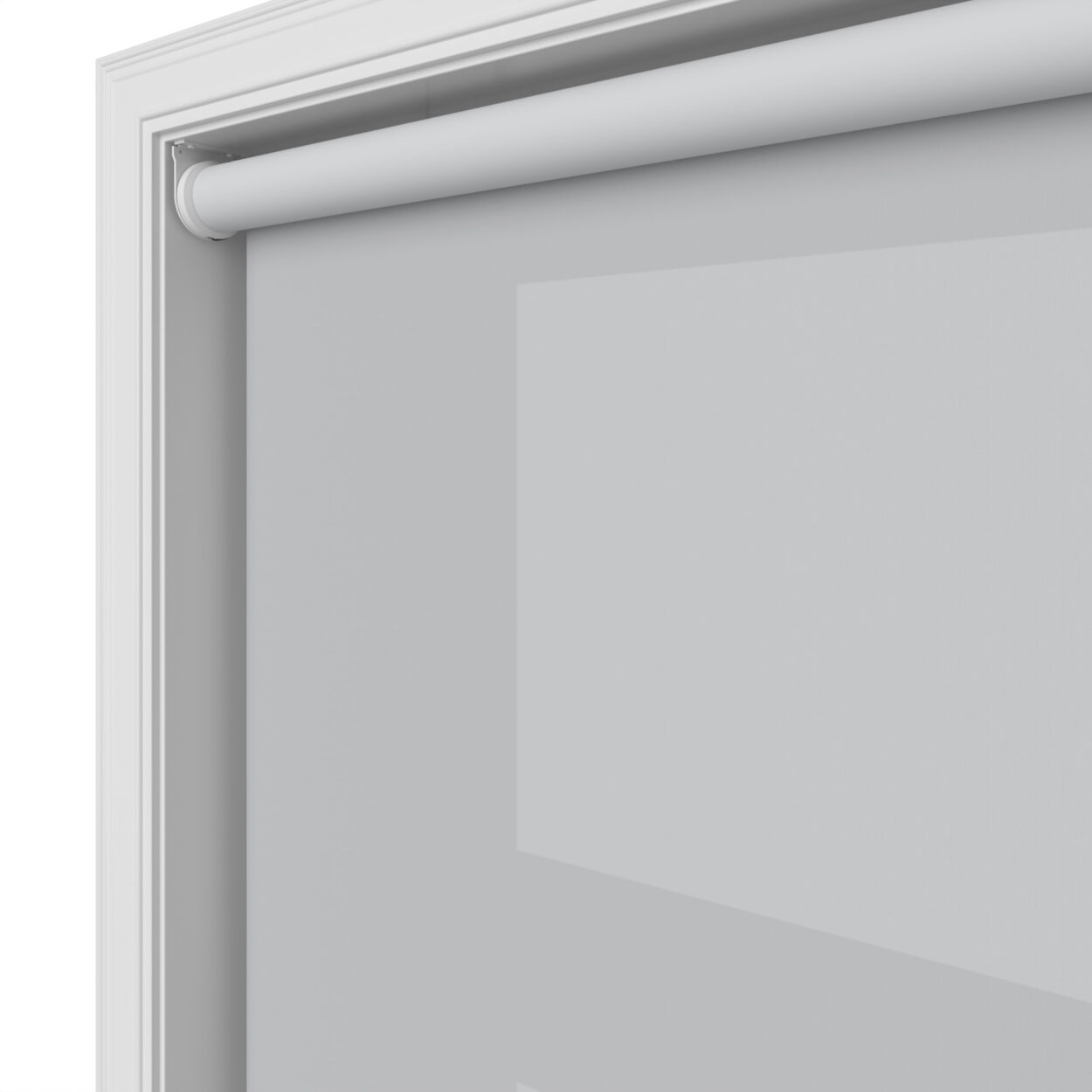 Dover Subtle Grey Motorised Roller Blind - Image 5