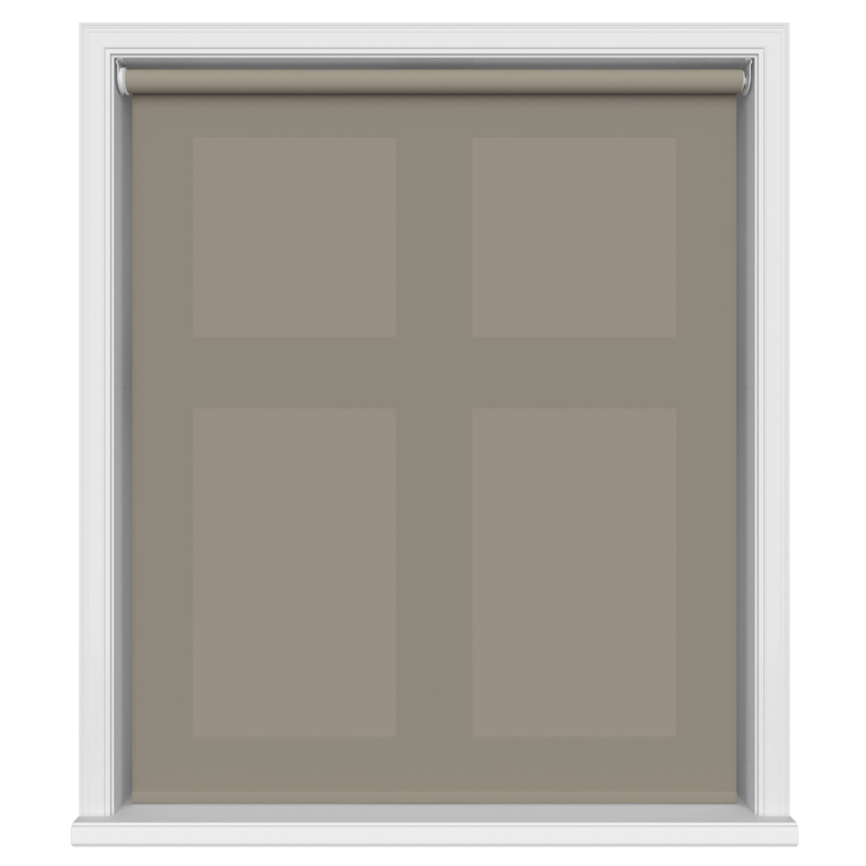 Dover Mushroom Beige Motorised Roller Blind - Image 2
