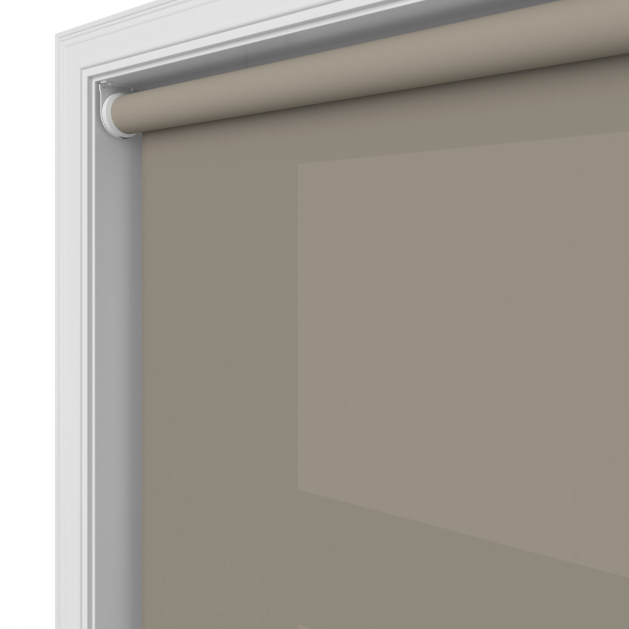 Dover Mushroom Beige Motorised Roller Blind - Image 5
