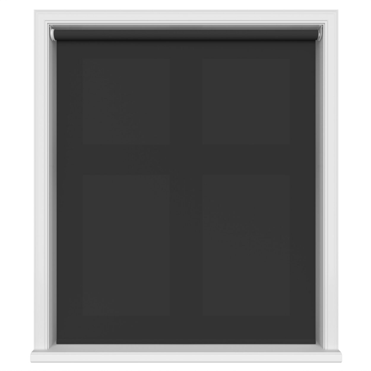 Easton Onyx Black Motorised Roller Blind - Image 2