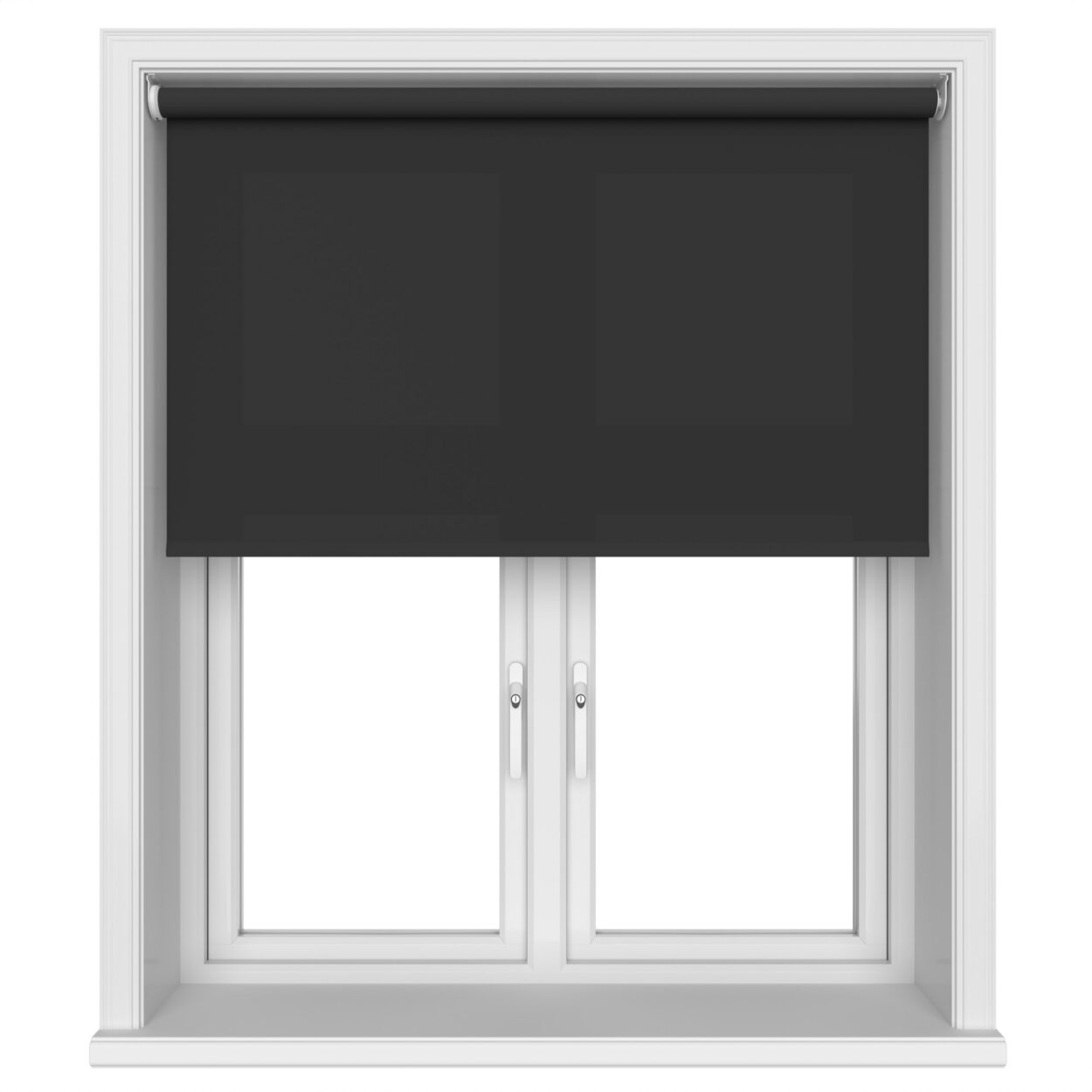 Easton Onyx Black Motorised Roller Blind - Image 3