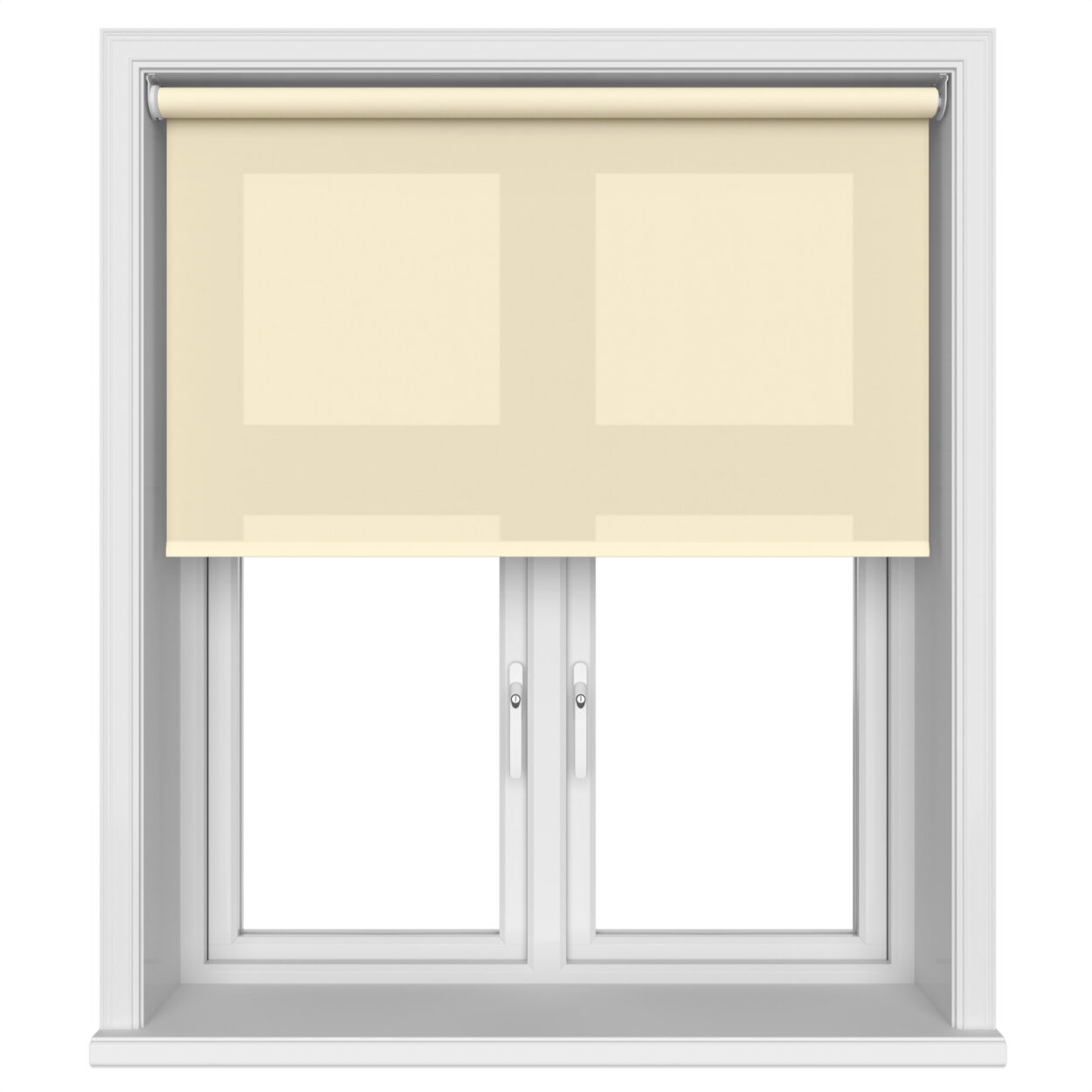 Easton Buttercream Motorised Roller Blind
