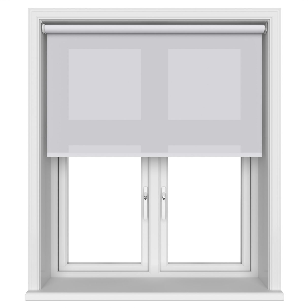Easton Naro White Motorised Roller Blind