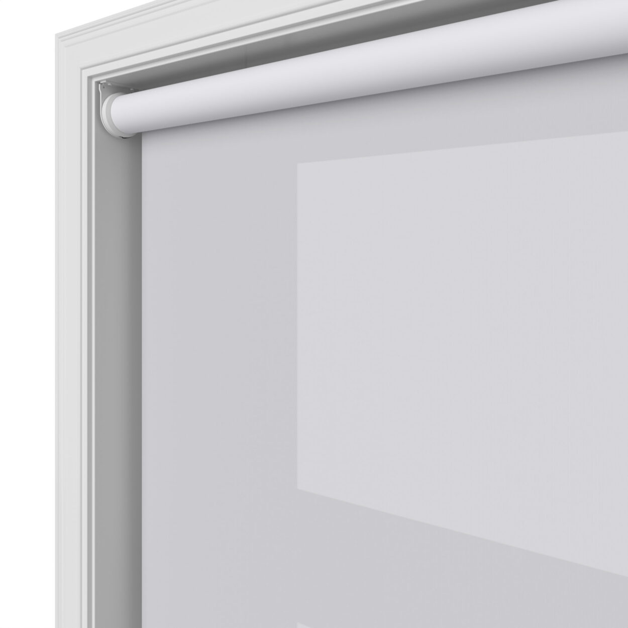 Easton Naro White Motorised Roller Blind - Image 5