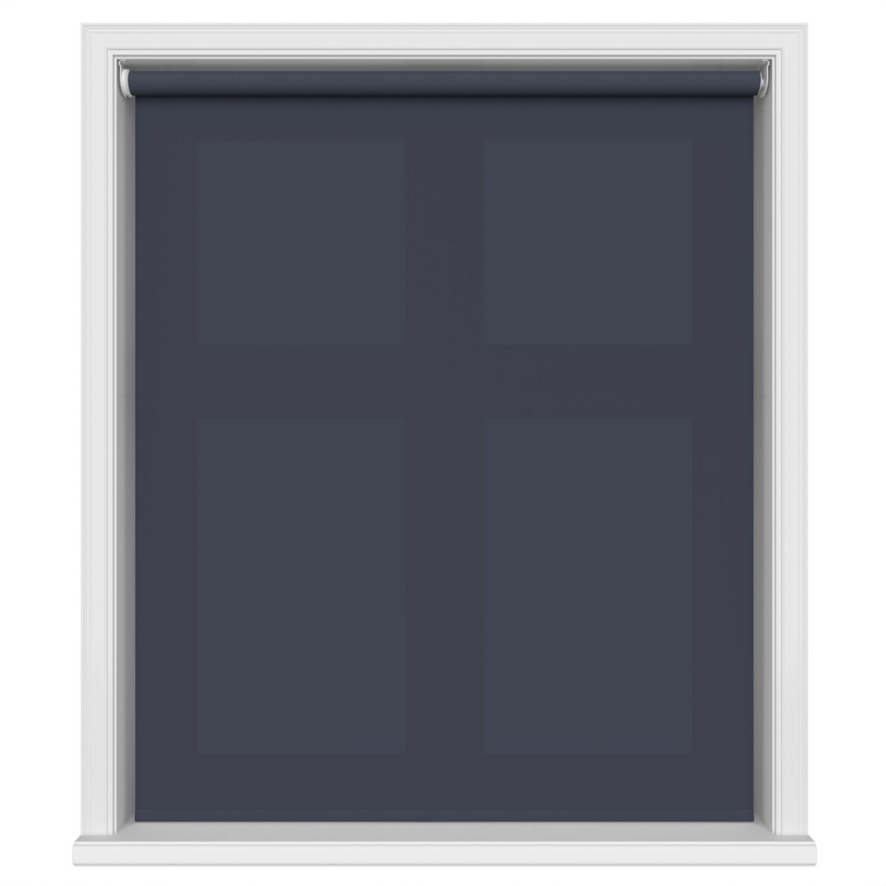 Easton Midnight Navy Motorised Roller Blind - Image 2