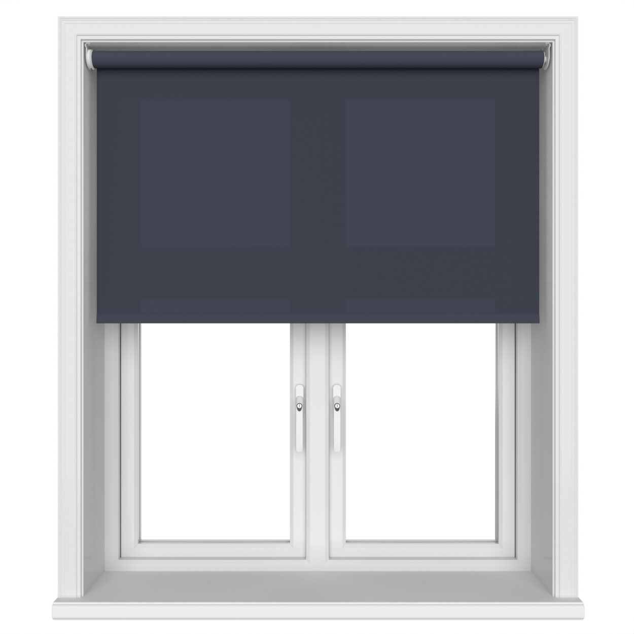Easton Midnight Navy Motorised Roller Blind - Image 3