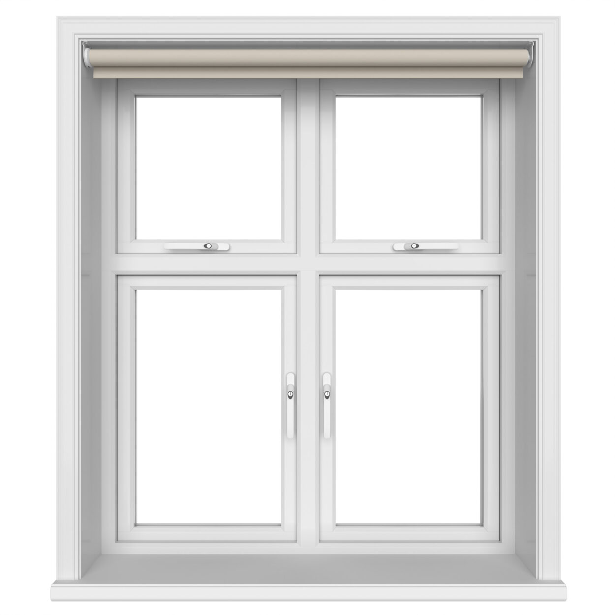 Easton Earthy Taupe Motorised Roller Blind - Image 4