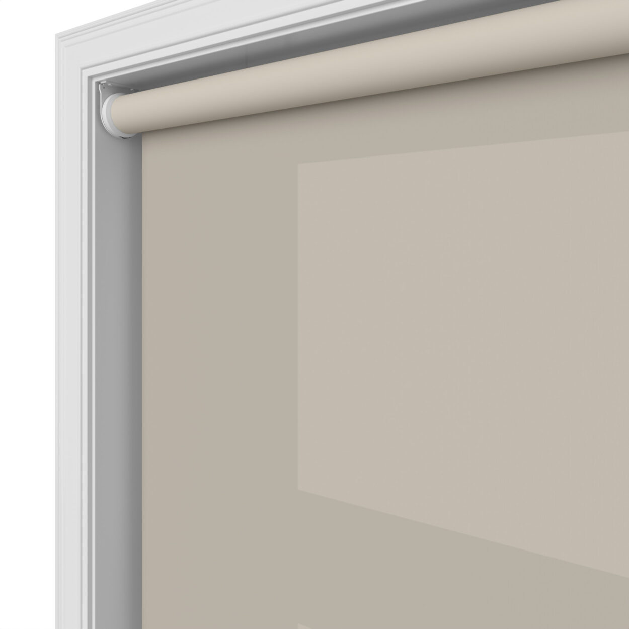 Easton Earthy Taupe Motorised Roller Blind - Image 5