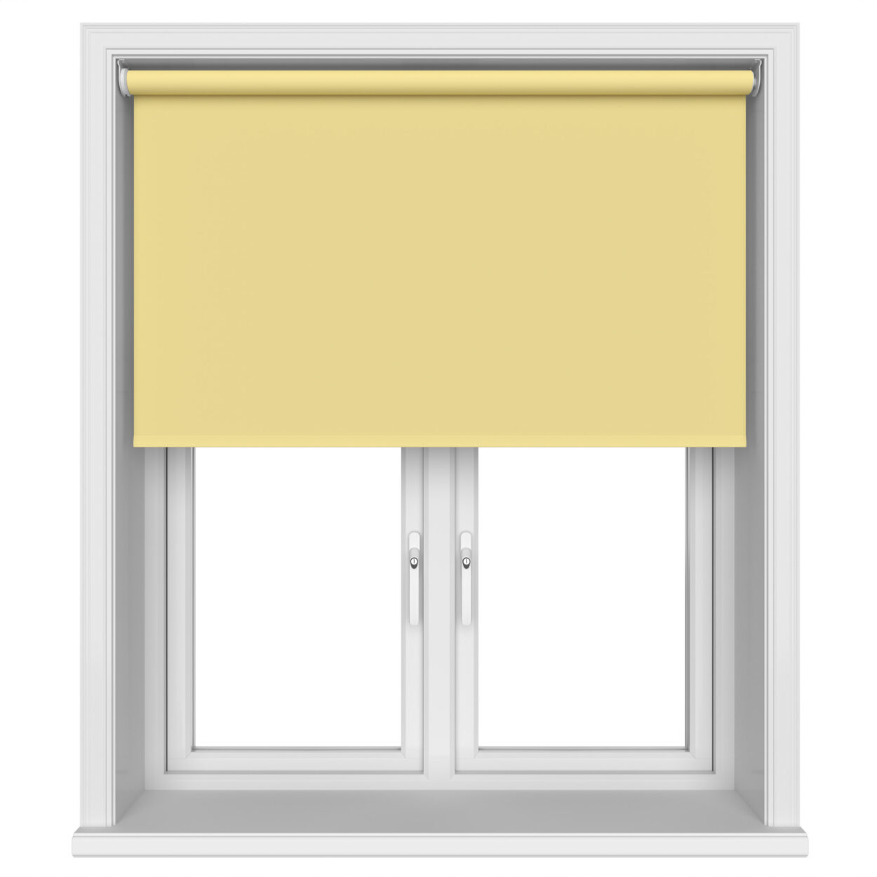 Dover Blackout Sunlit Yellow Motorised Roller Blind - Image 3