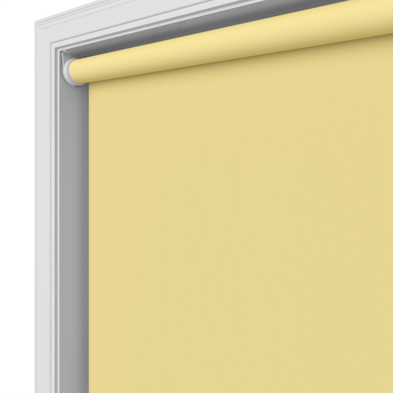 Dover Blackout Sunlit Yellow Motorised Roller Blind - Image 5