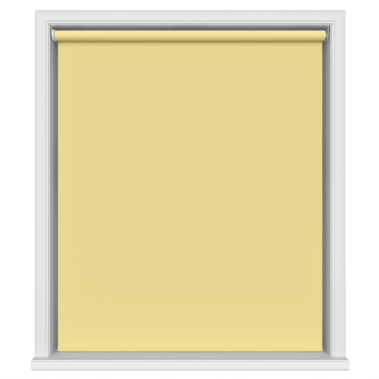 Dover Blackout Sunlit Yellow Motorised Roller Blind - Image 2
