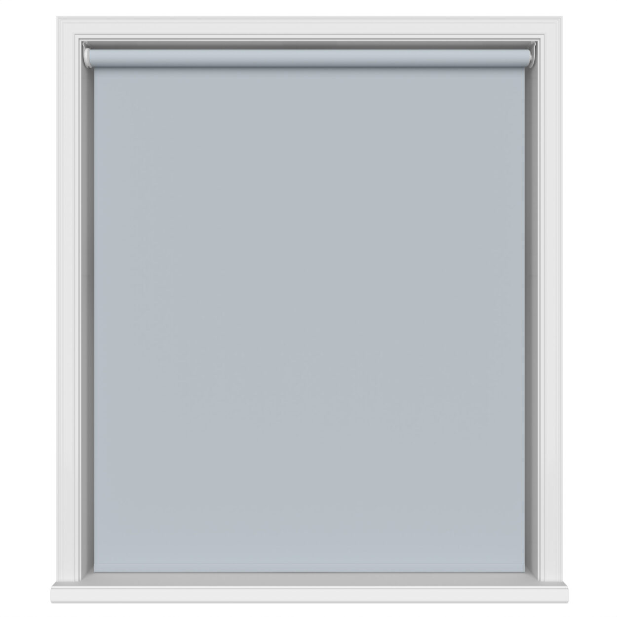 Dover Blackout Skyline Blue Motorised Roller Blind - Image 2