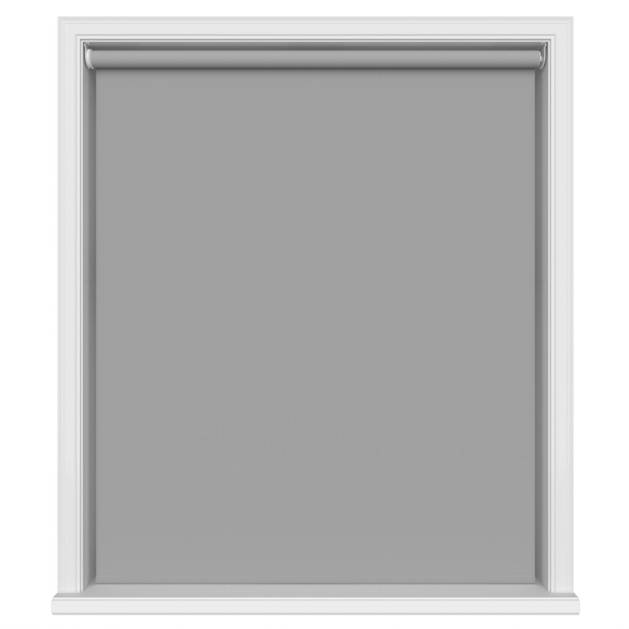 Dover Blackout Iron Grey Motorised Roller Blind - Image 2