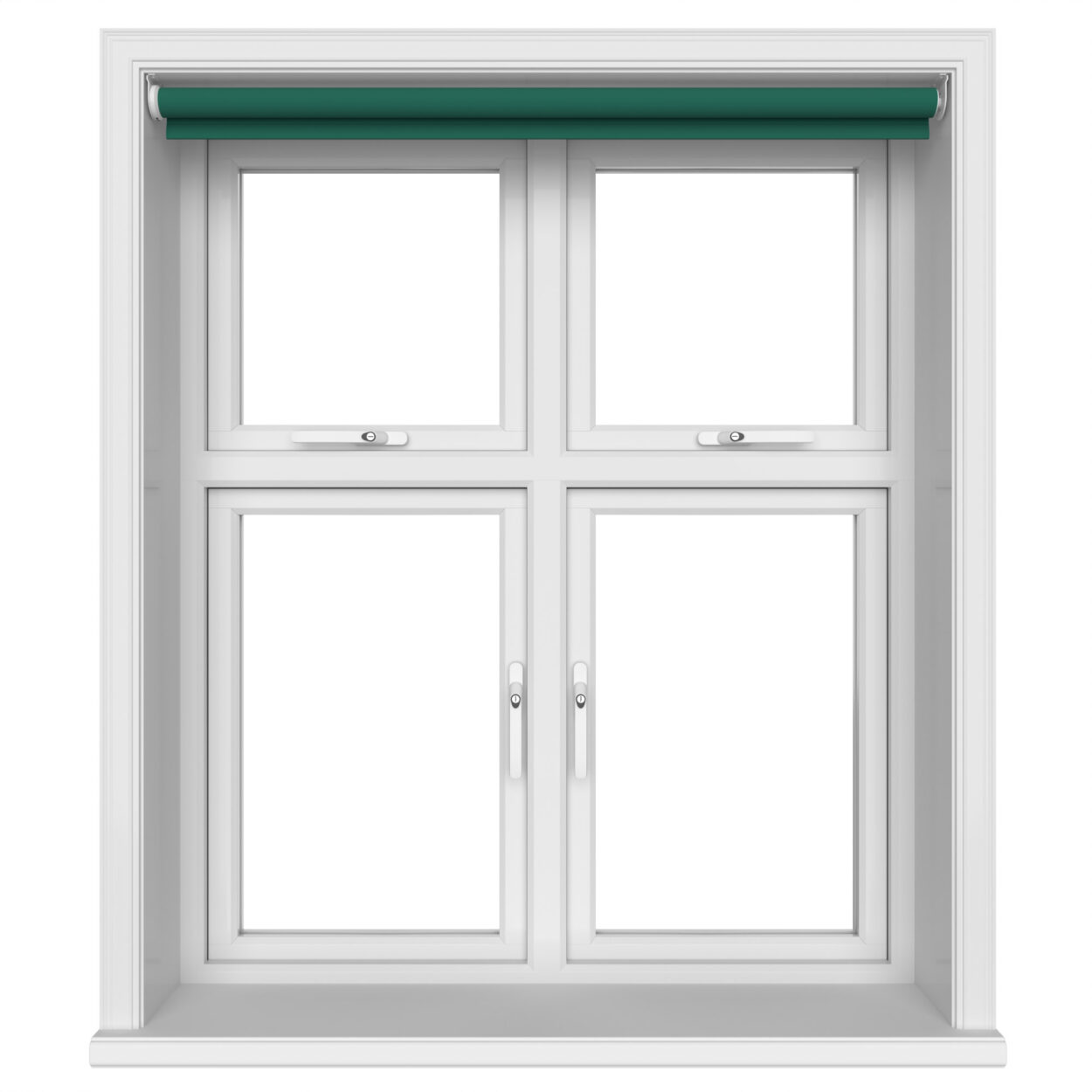 Dover Blackout Evergreen Motorised Roller Blind - Image 4