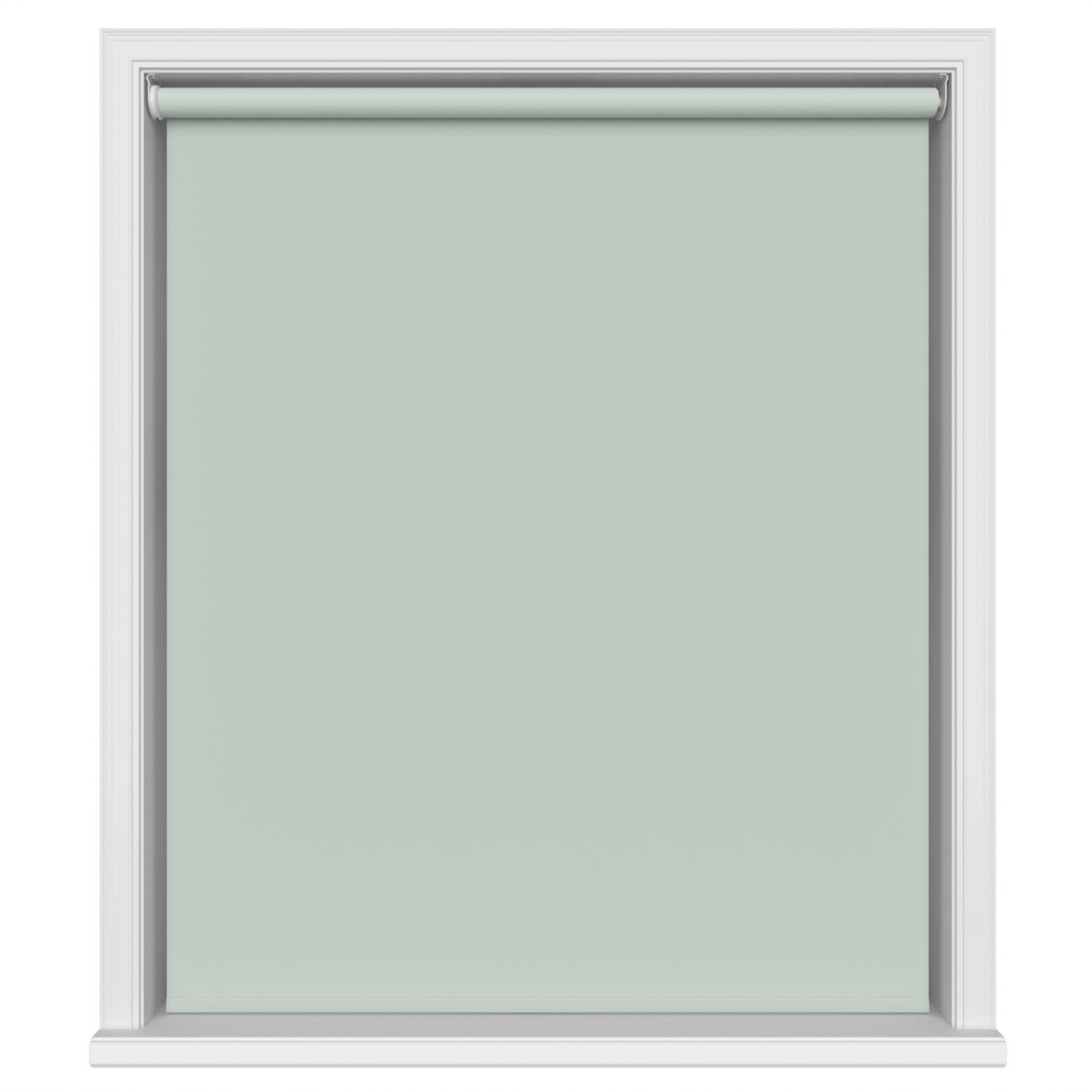 Dover Blackout Powdered Blue Motorised Roller Blind - Image 2