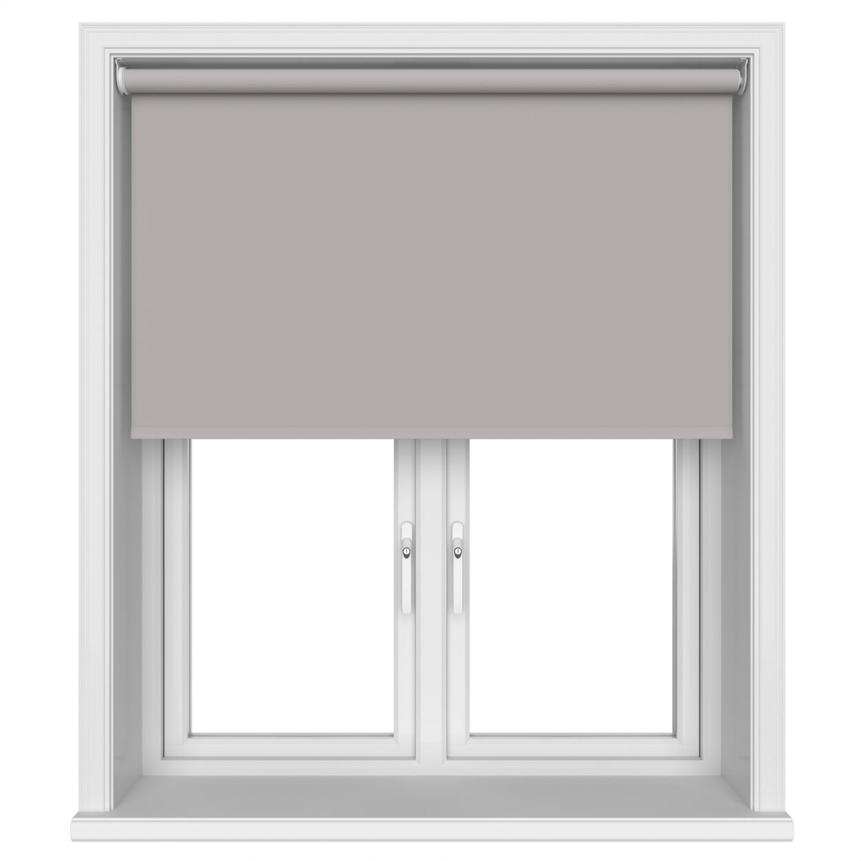 Dover Blackout Pewter Grey Motorised Roller Blind - Image 3