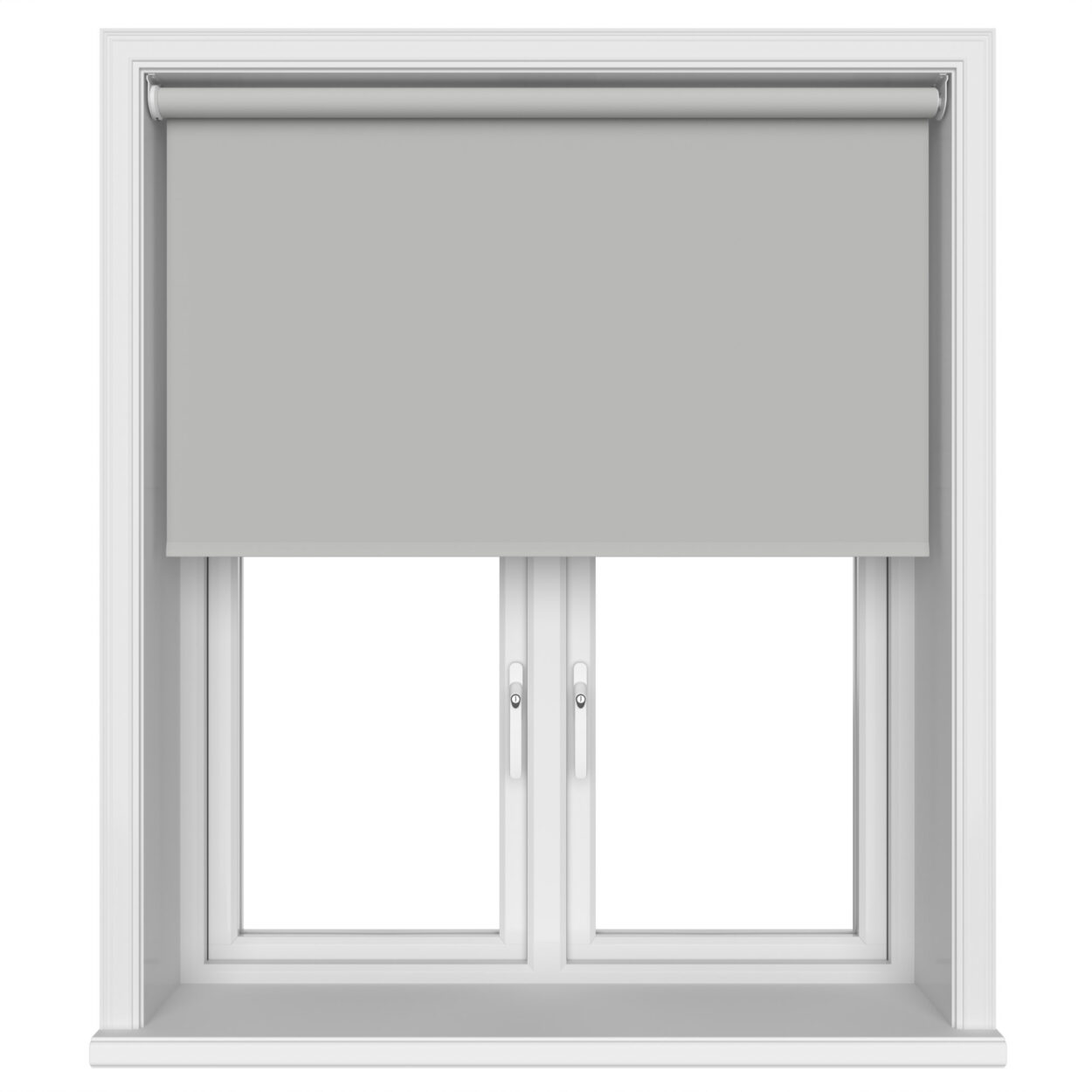 Dover Blackout Stone Grey Motorised Roller Blind - Image 3