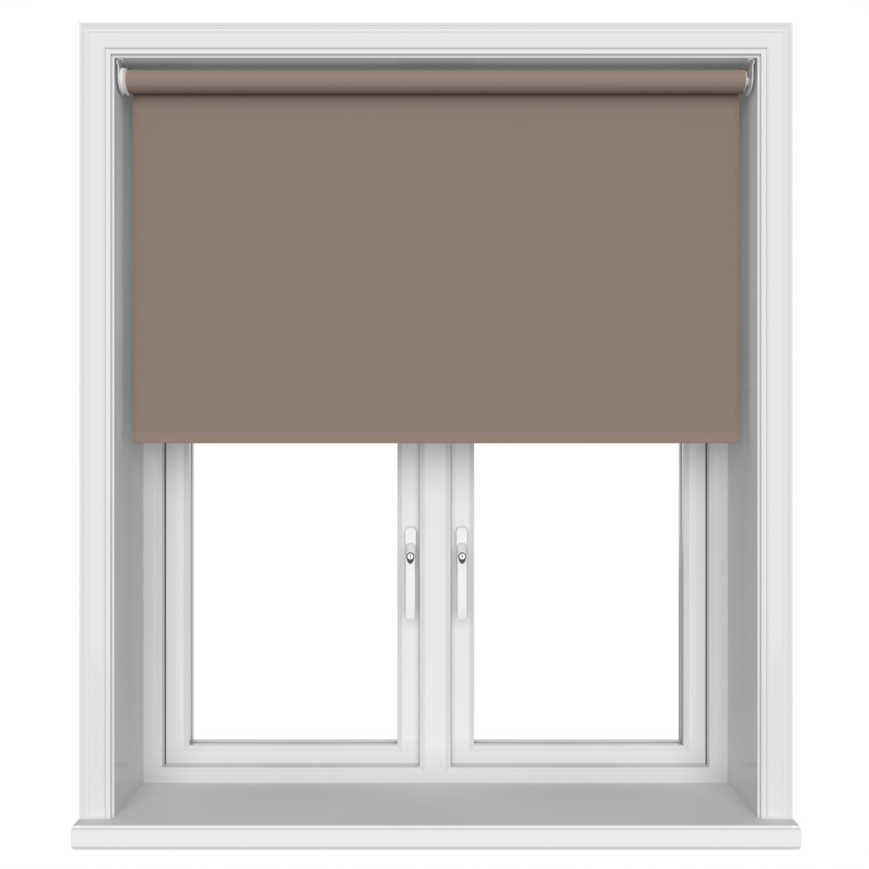 Dover Blackout Cocoa Beige Motorised Roller Blind