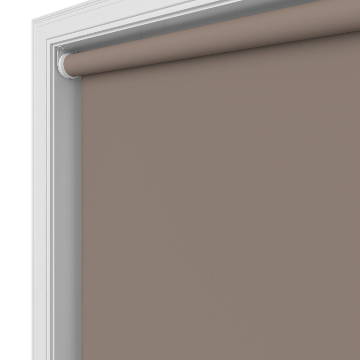 Dover Blackout Cocoa Beige Motorised Roller Blind - Image 5