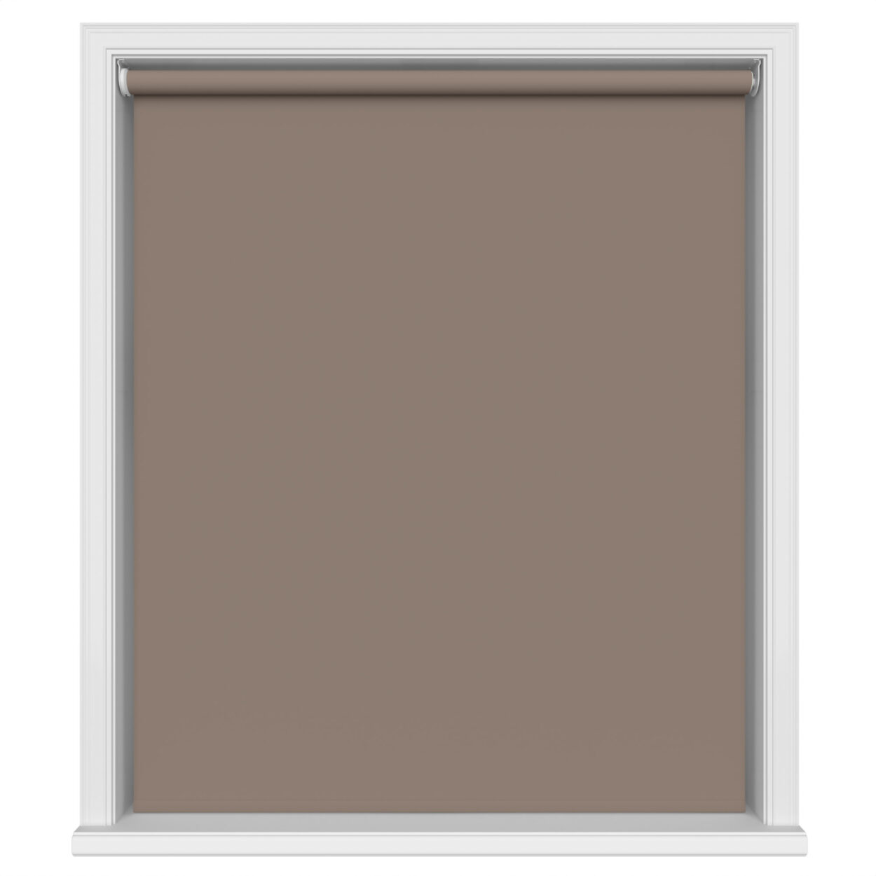 Dover Blackout Cocoa Beige Motorised Roller Blind - Image 2