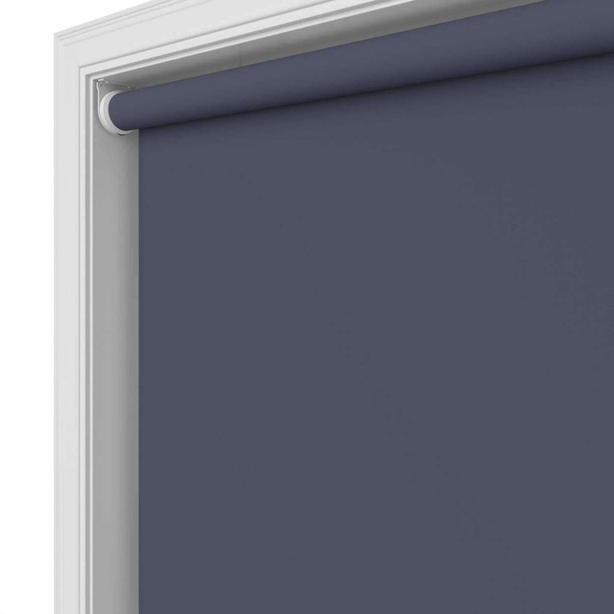 Dover Blackout Deep Indigo Motorised Roller Blind - Image 5