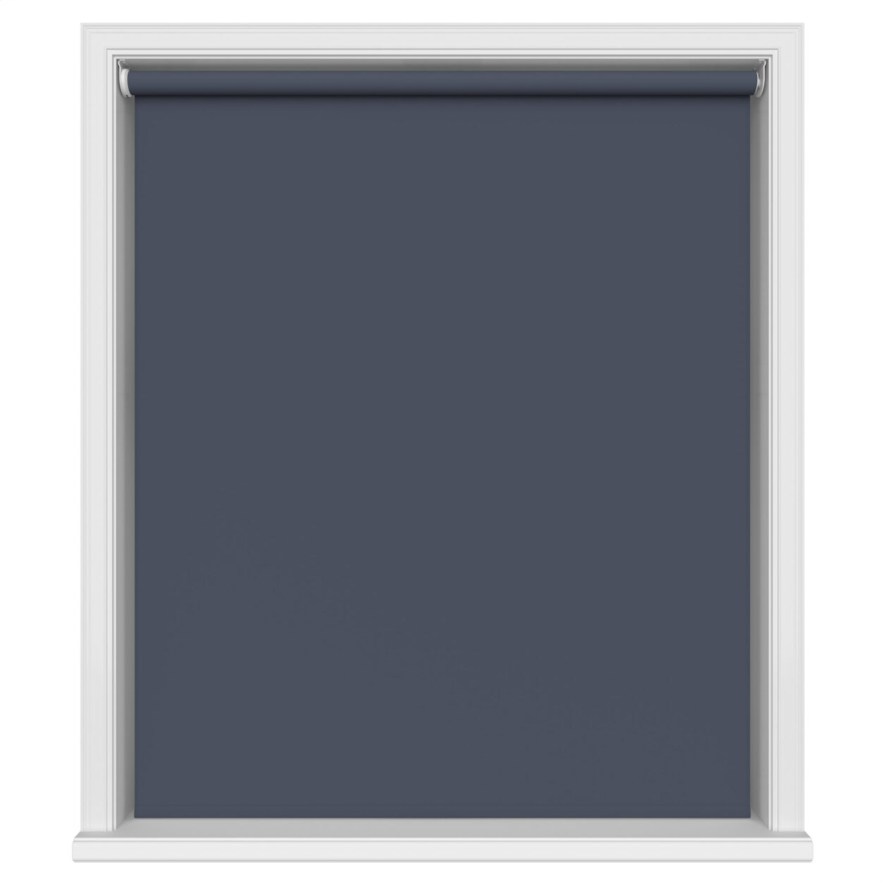 Dover Blackout Deep Indigo Motorised Roller Blind - Image 2