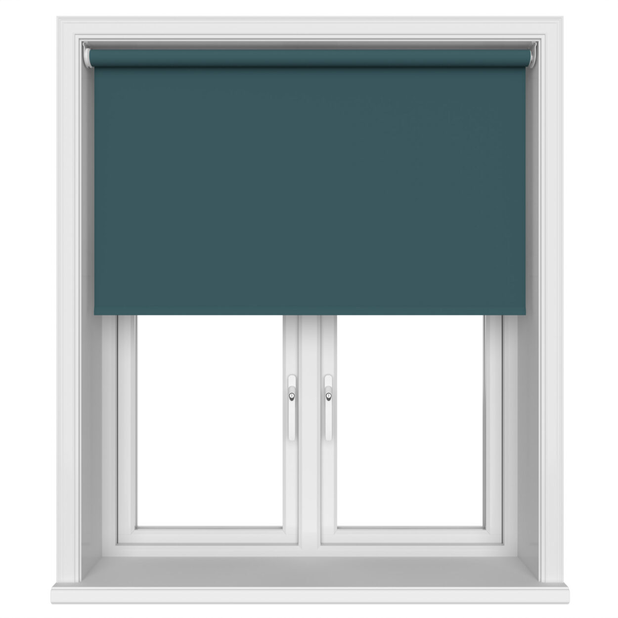Dover Blackout Teal Depth Motorised Roller Blind