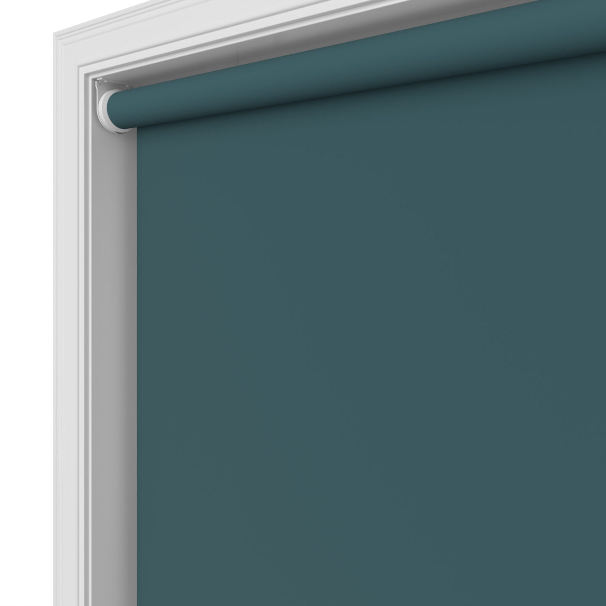 Dover Blackout Teal Depth Motorised Roller Blind - Image 5