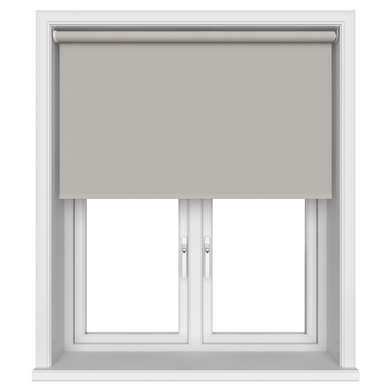 Dover Blackout Warm Pebble Motorised Roller Blind