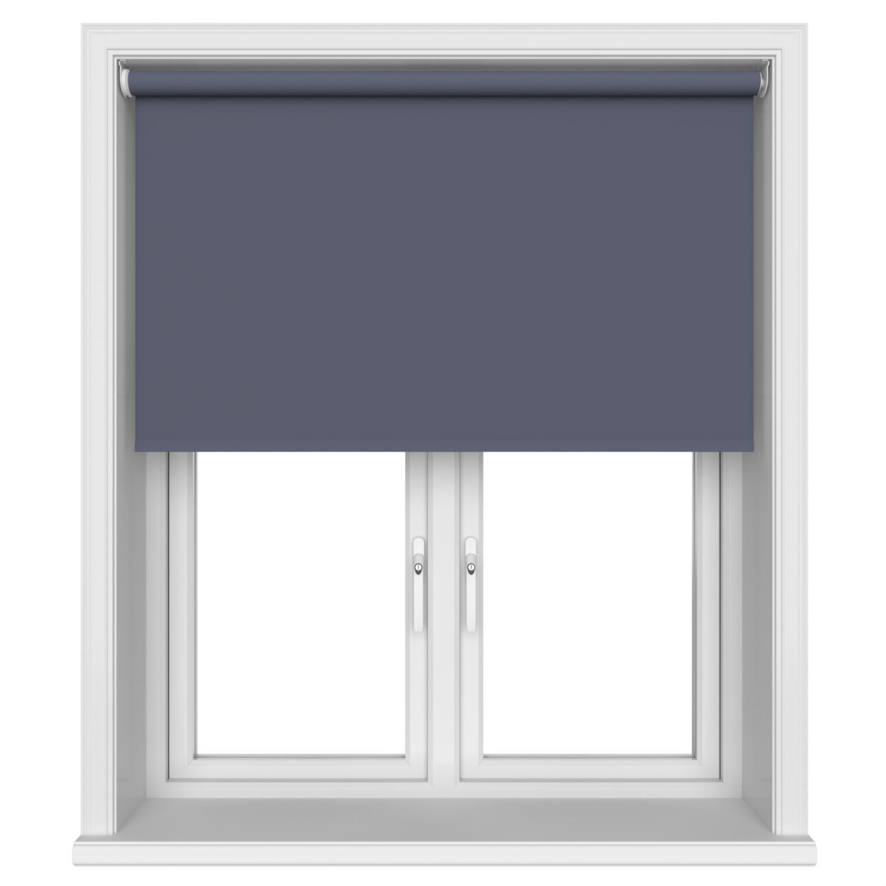 Dover Blackout Twilight Blue Motorised Roller Blind - Image 3