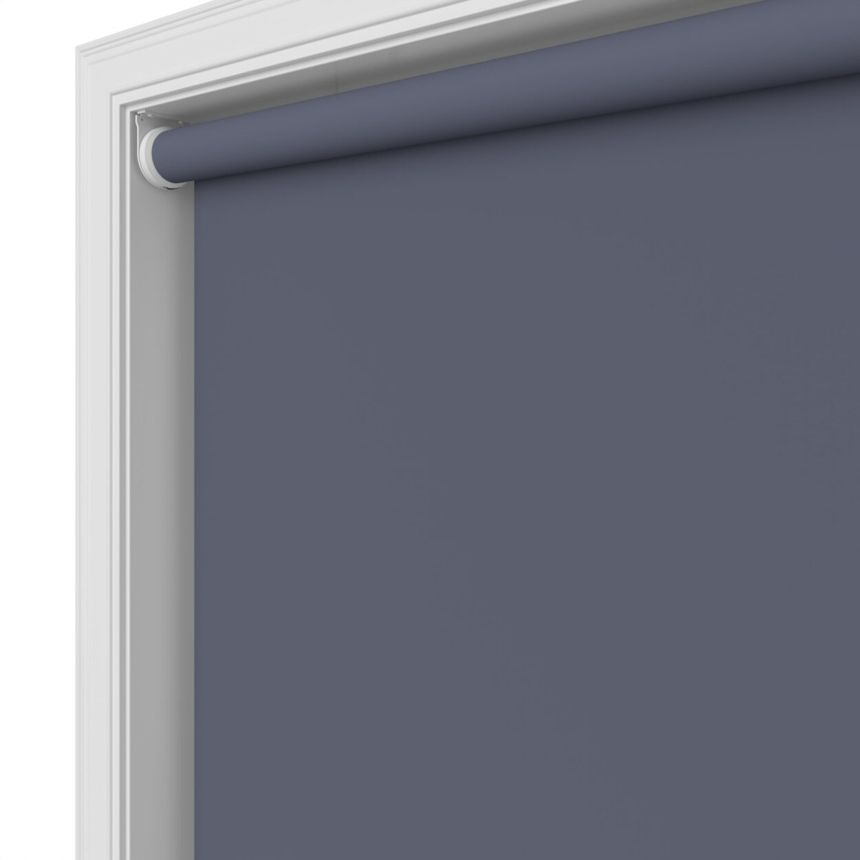 Dover Blackout Twilight Blue Motorised Roller Blind - Image 5