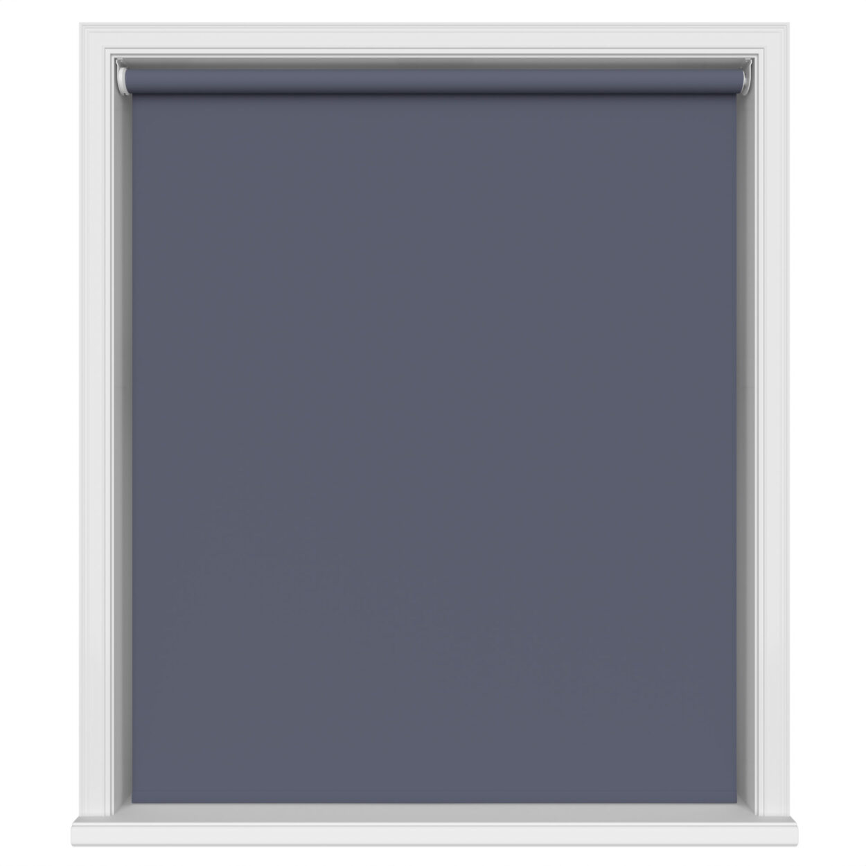 Dover Blackout Twilight Blue Motorised Roller Blind - Image 2