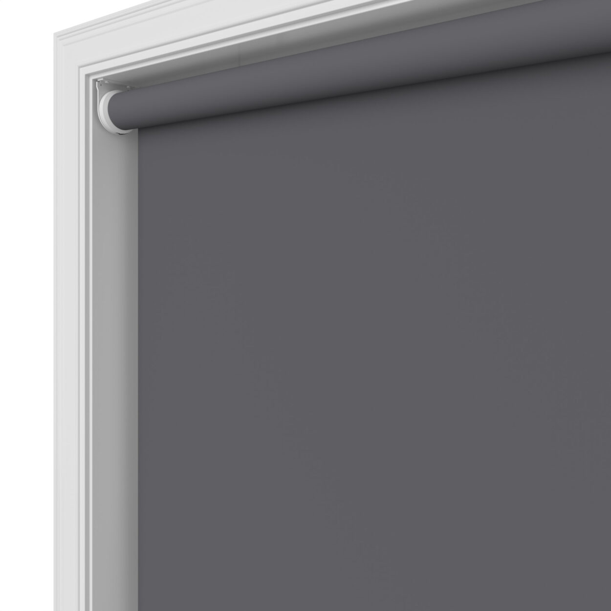 Dover Blackout Gunmetal Motorised Roller Blind - Image 5