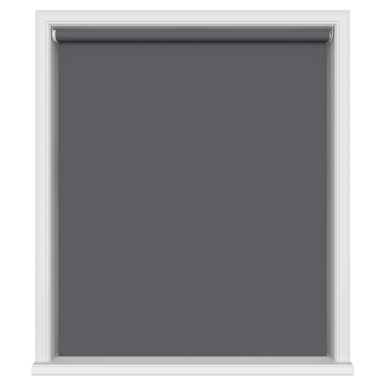 Dover Blackout Gunmetal Motorised Roller Blind - Image 2
