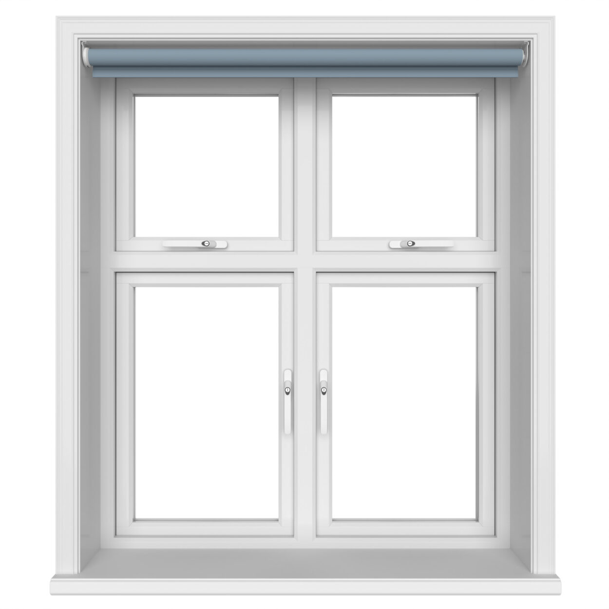 Dover Blackout Gentle Blue Motorised Roller Blind - Image 4