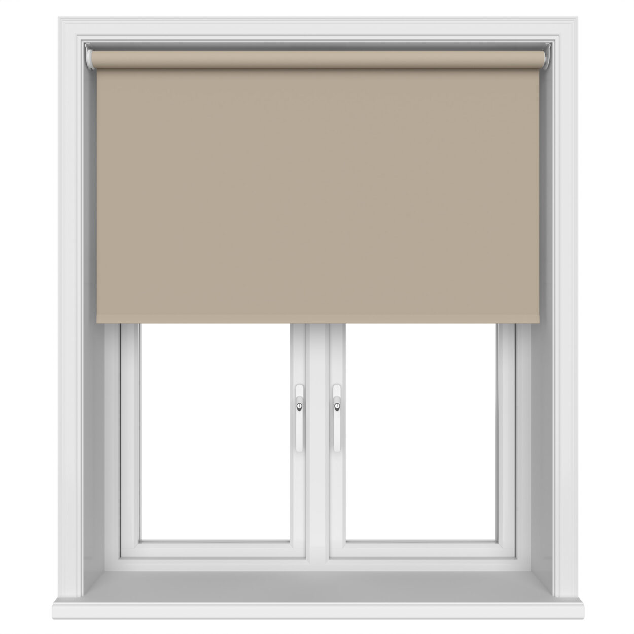 Accent Blackout Quaint Beige Motorised Roller Blind