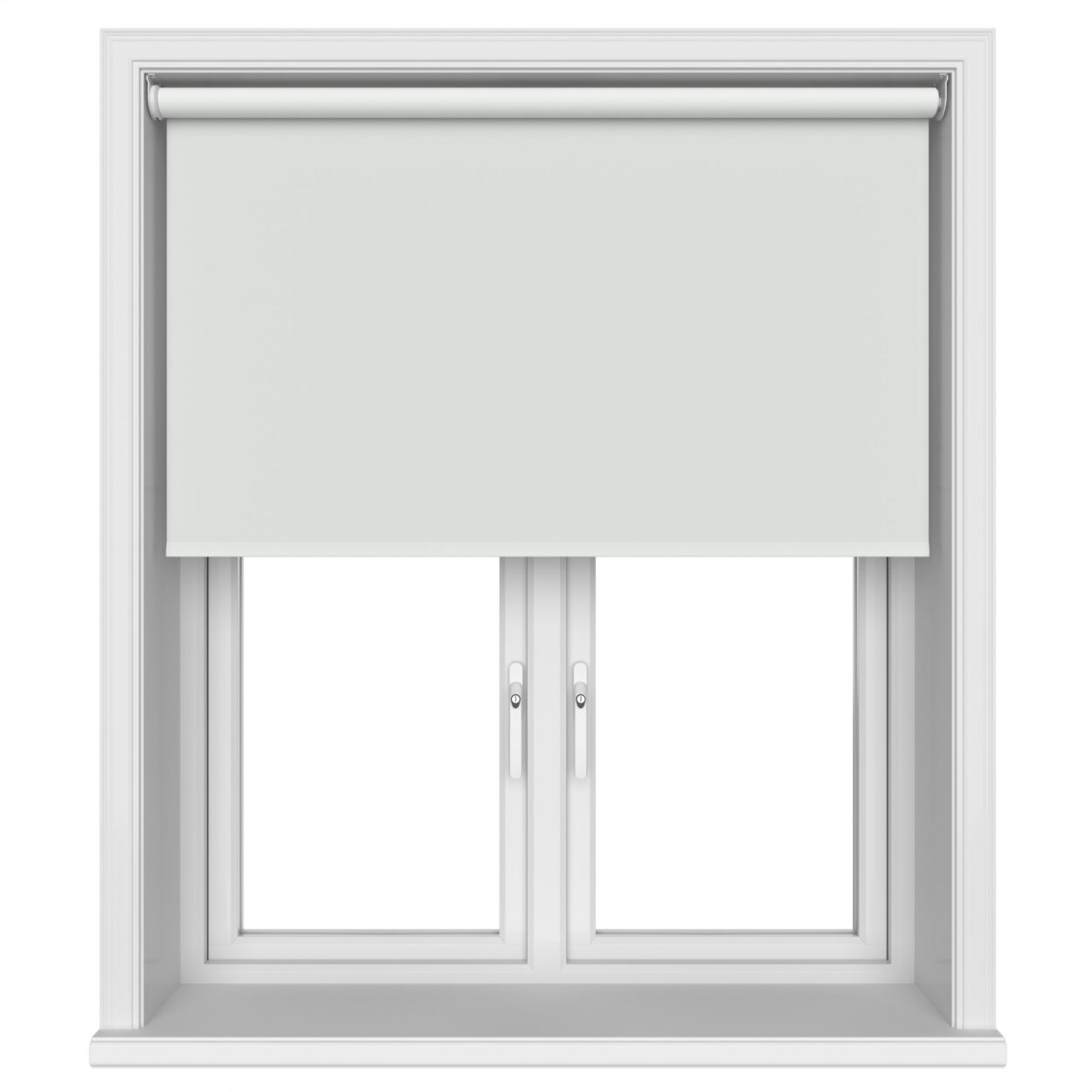 Accent Blackout Natural Chalk Motorised Roller Blind - Image 3